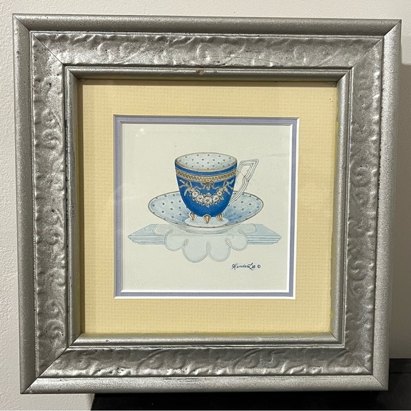 Vintage Wanda Lee teacup print - Picture 2 of 5